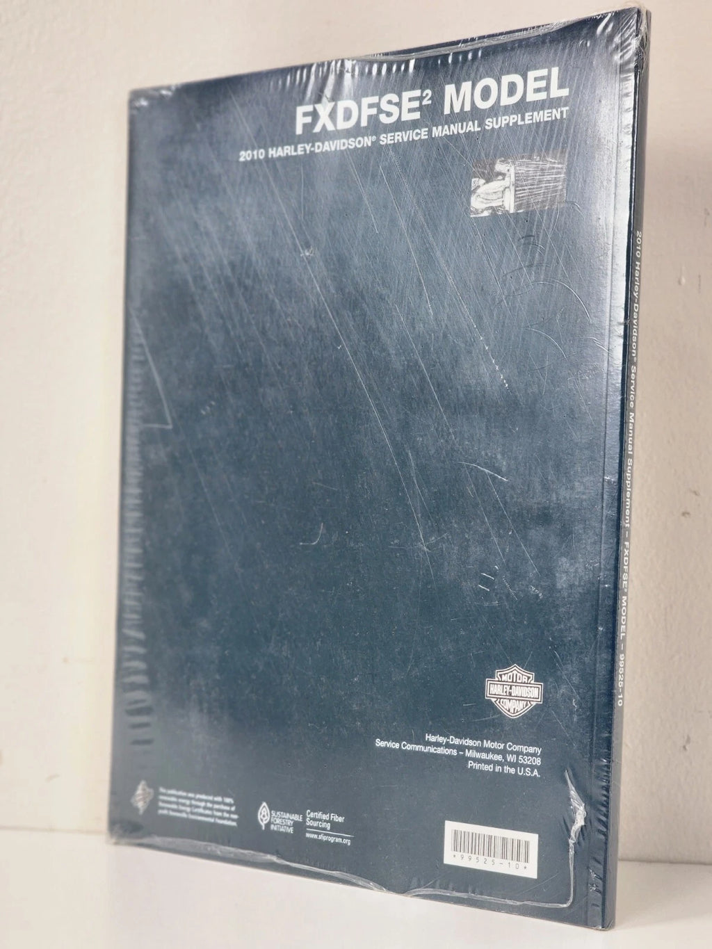 Service Manual Supplement 99525-10 for Harley Davidson FXDFSE2 (2010)