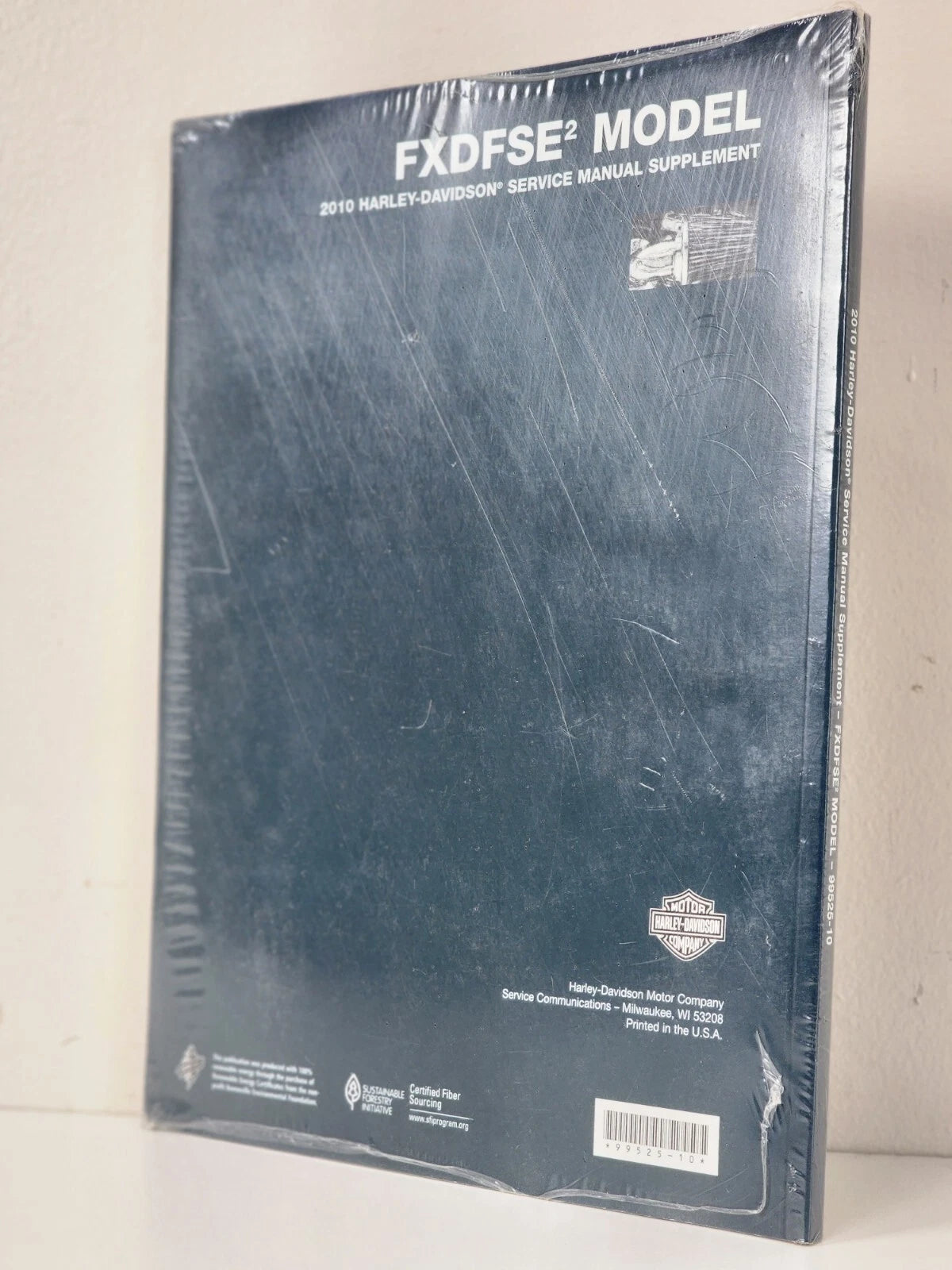 Service Manual Supplement 99525-10 for Harley Davidson FXDFSE2 (2010)