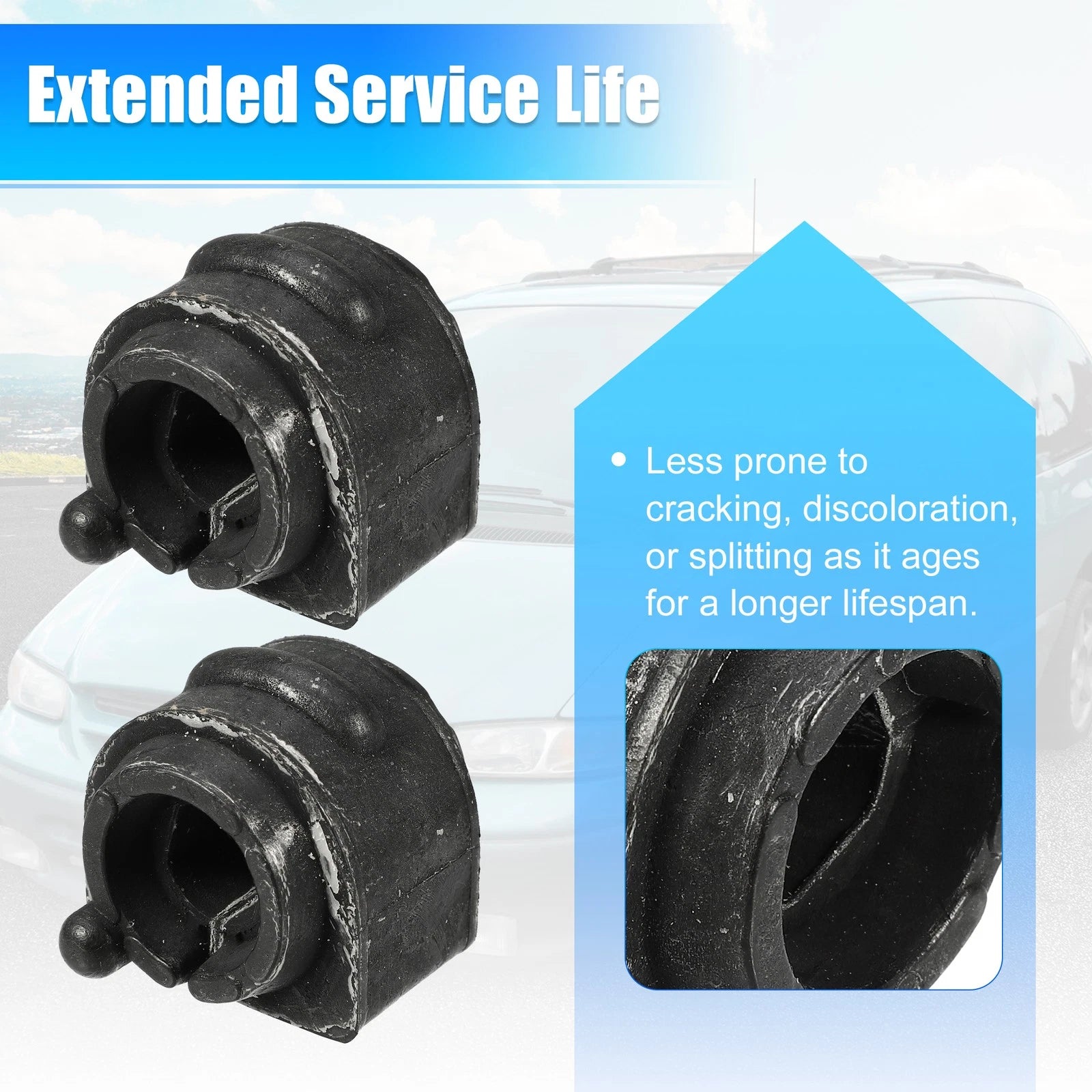 2pcs Suspension Stabilizer Bar Bushings No. 1345913 for Ford Focus (2006–2015)