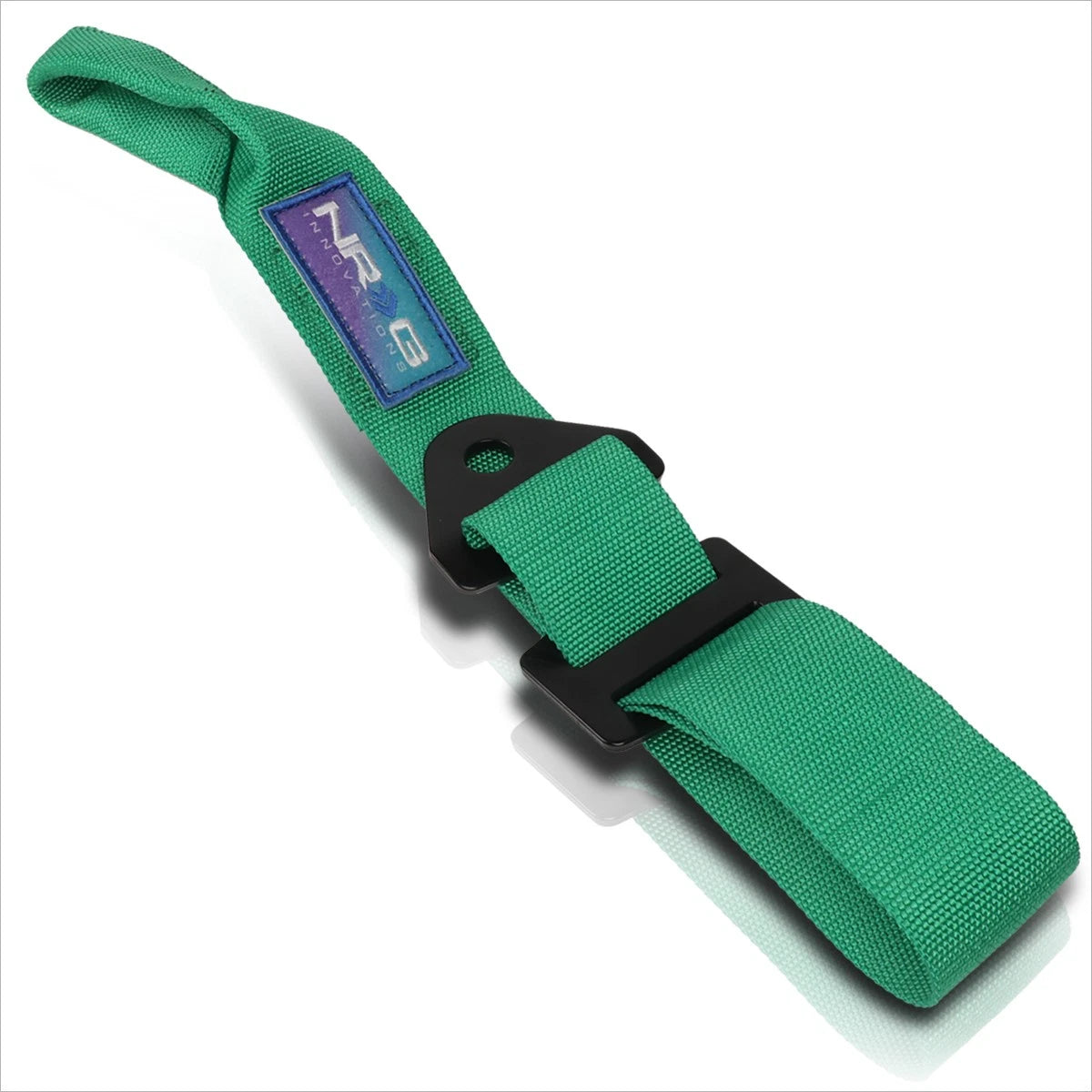 2" Wide Adjustable Nylon Tow Strap for Universal Applications (6600 lbs Capacity)
