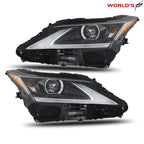LED Projector Headlights for Lexus RX350 RX450h (2016–2019) Pair