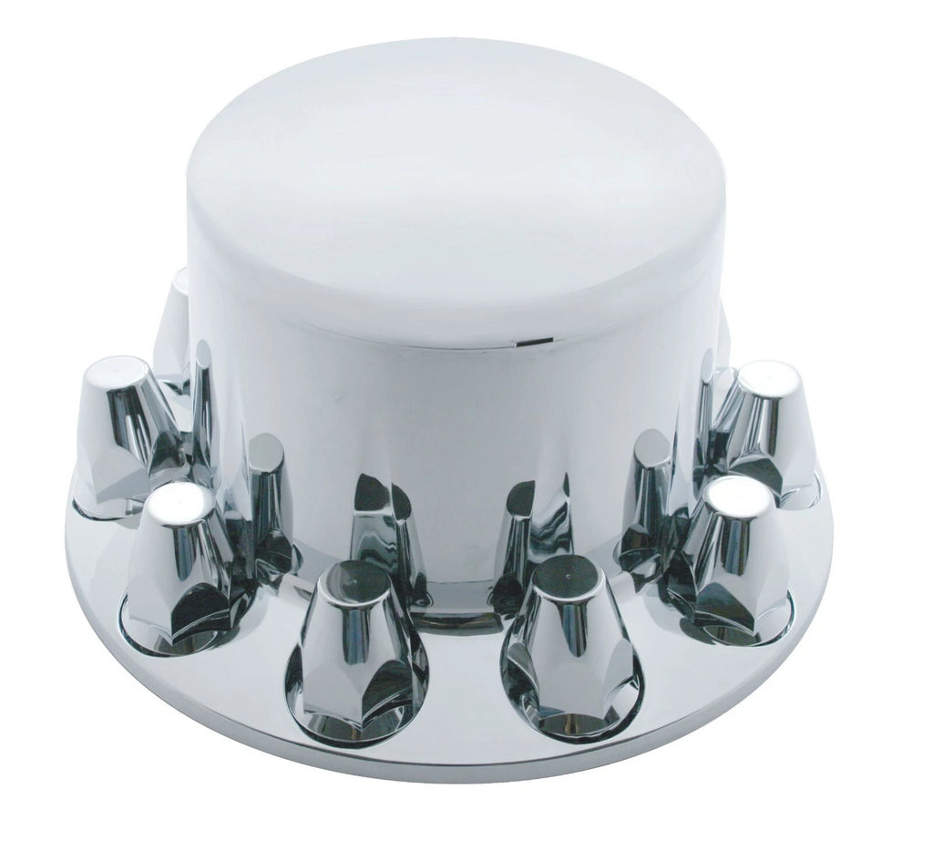 Axle Covers Front Rear Kit with Chrome Hubcaps for Ford F Series (1990–2024)
