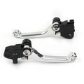 CNC Clutch Brake Levers for Yamaha YZ250X YZ125X 2016-2022 Silver