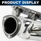 Stainless Steel Shorty Exhaust Header for Chrysler Hemi V8 354 392 (1951–1958)