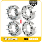 Set of 4 Hubcentric Wheel Adapters 8x6.5 to 8x170 for Chevy GMC to Ford