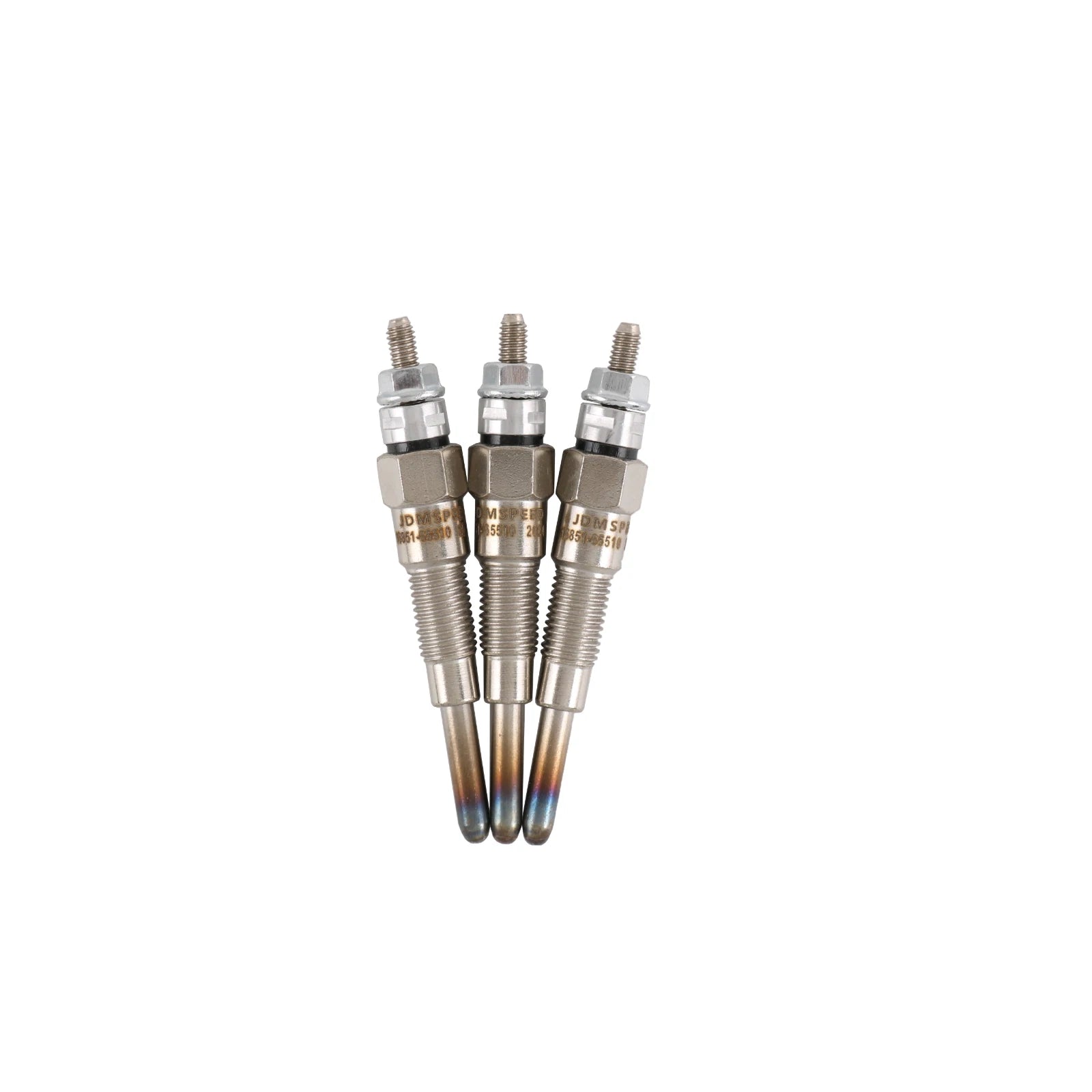 Set of 3 Glow Plugs for Kubota V1505 V1305 D722 D902 D905 D1005 D1105