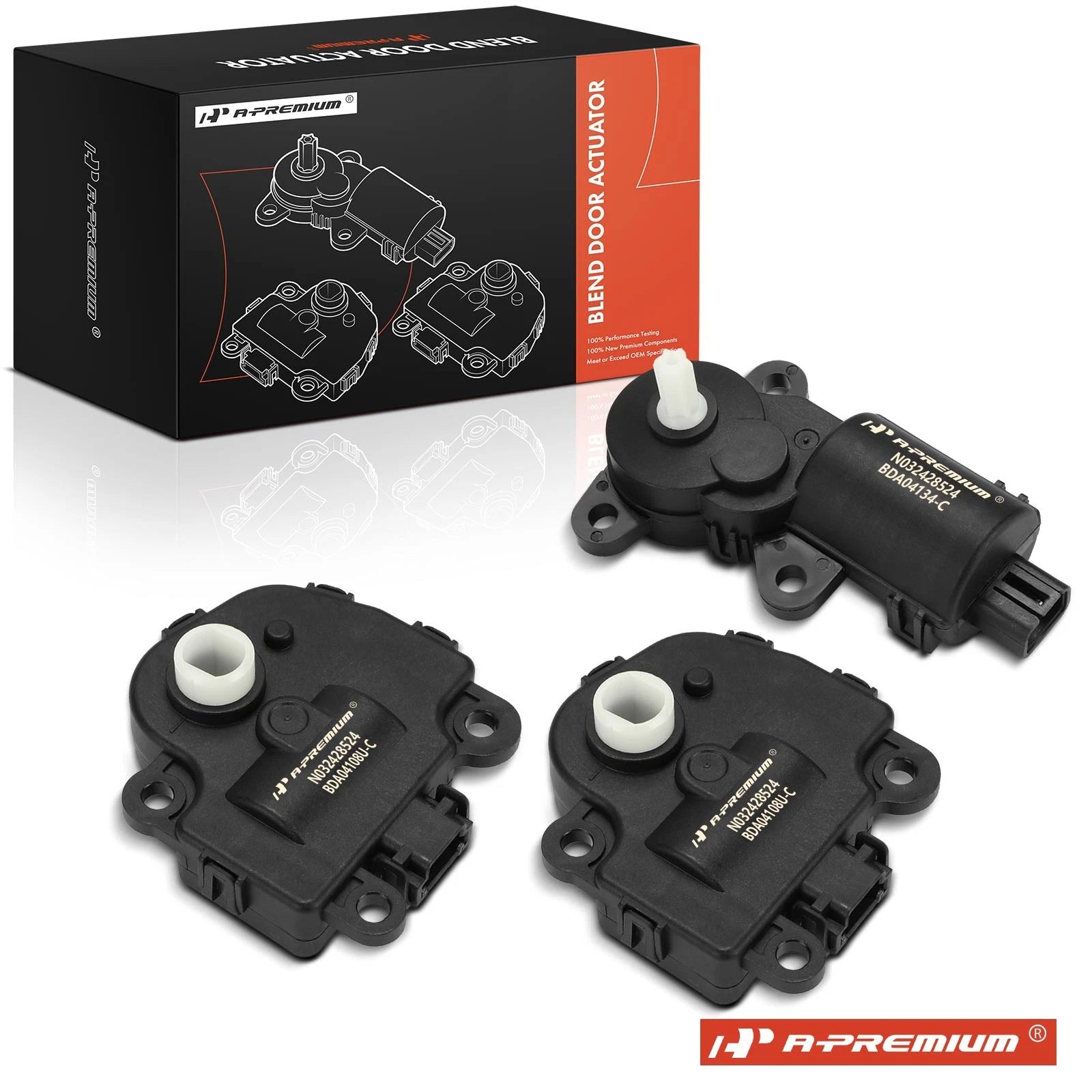 3X Main Air Door Actuator for Chevy Malibu, Impala (2004–2013)