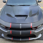 Hood Bezel Trim Vent Grille for Dodge Charger (2015–2020)