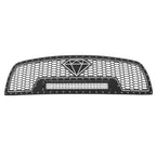 Upper Black Mesh Grille Insert with LED for Dodge Ram 1500 (2009-2012)