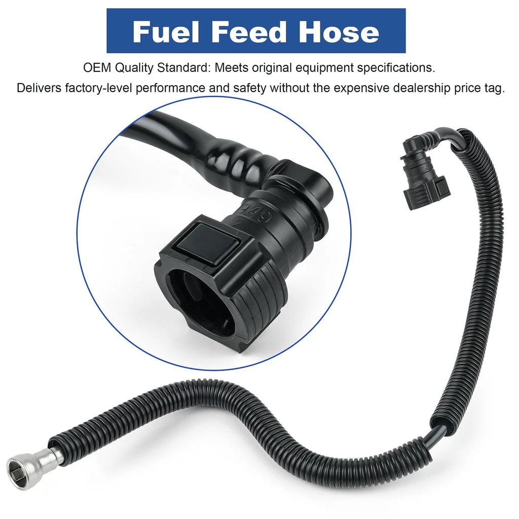 Fuel Feed Hose Assembly for Ford Focus (2012–2018) BV6Z-9J280-A, 809-009