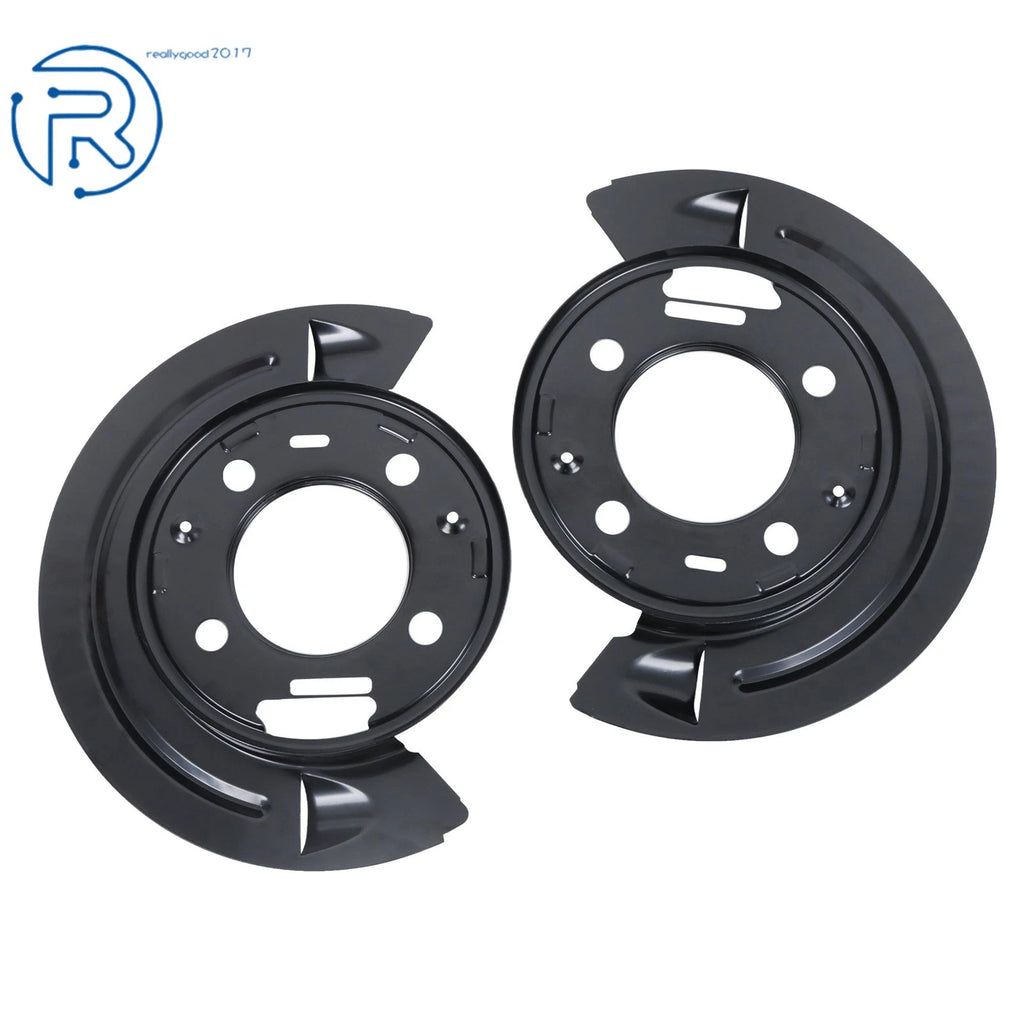Set of 2 Rear Brake Dust Shields for Dodge Ram 2500 3500 (2003-2008)