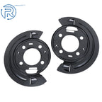 Set of 2 Rear Brake Dust Shields for Dodge Ram 2500 3500 (2003-2008)