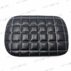 Rear Pillion Passenger Pad Seat 6 Suction Cup for Harley Dyna Sportster