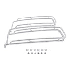 Chrome Saddlebags Lid Top Rail Guards for Harley Street Road Glide (1994–2013)