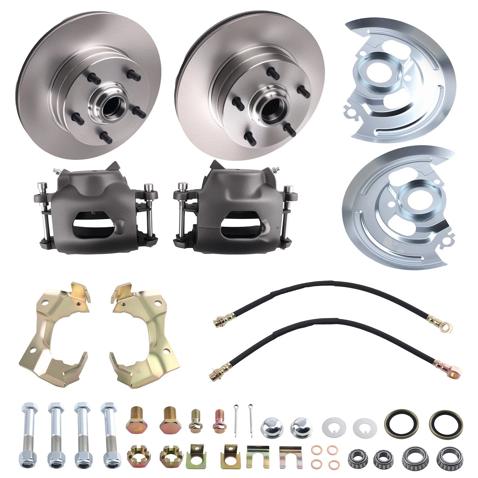 Front Disc Brake System Kit for Pontiac Firebird Chevrolet Camaro (1967–1969)