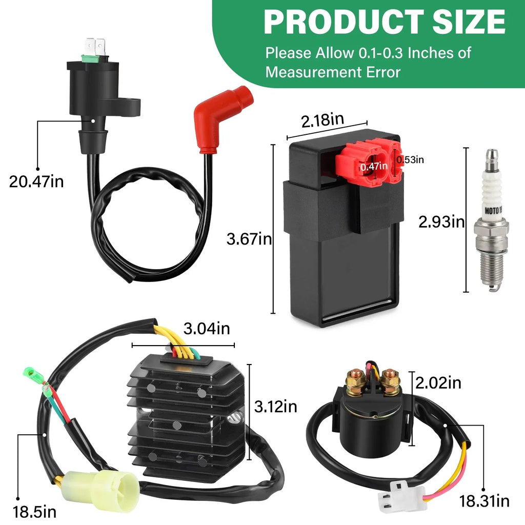 CDI Ignition Coil Rectifier Relay for Honda TRX300 (1994–1997)