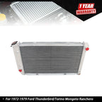 3 Row Aluminum Radiator for Ford Thunderbird Torino (1975-1979)