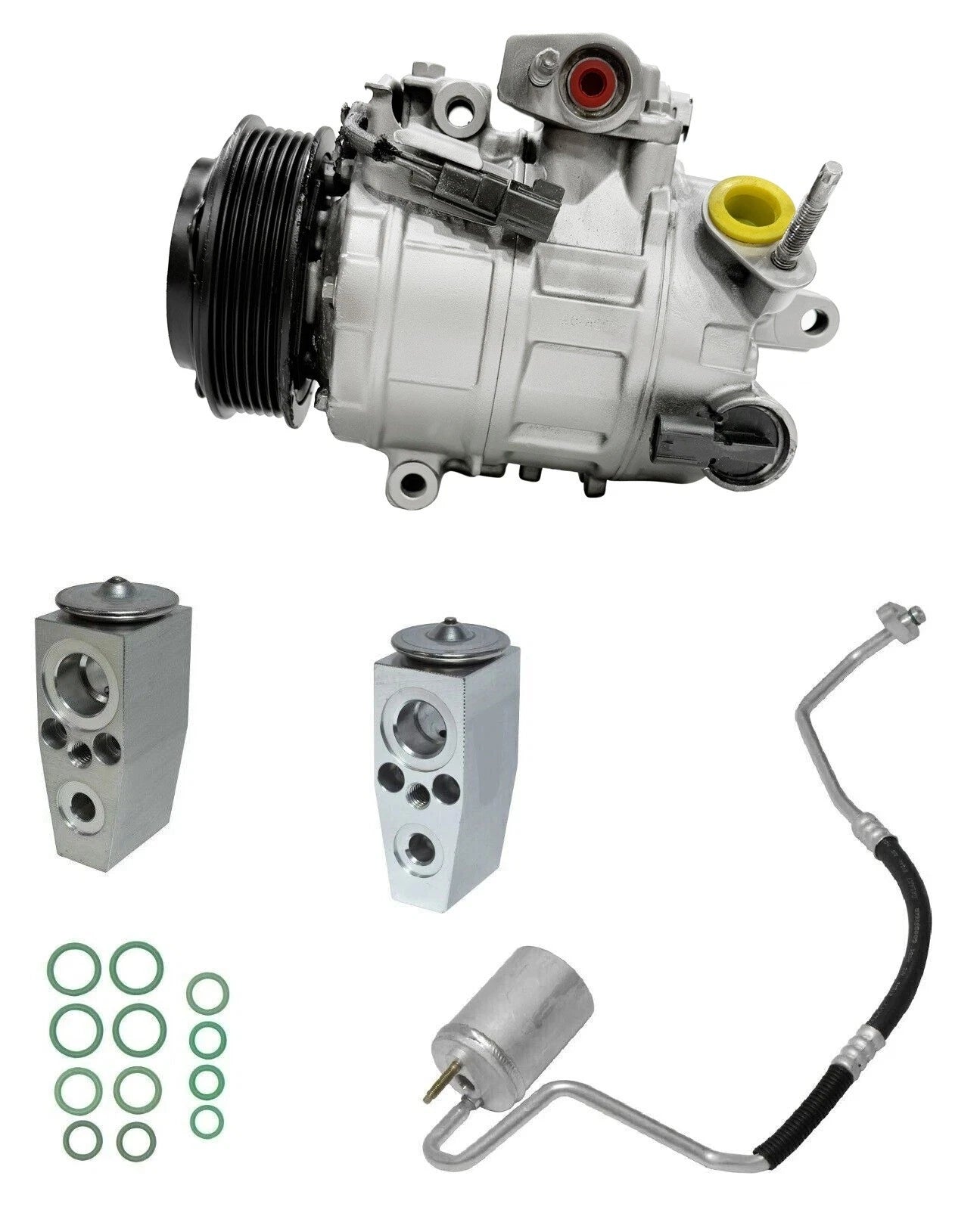 A C Compressor Kit Replacement for Lincoln MKT 3.5L (2013–2018) Rear