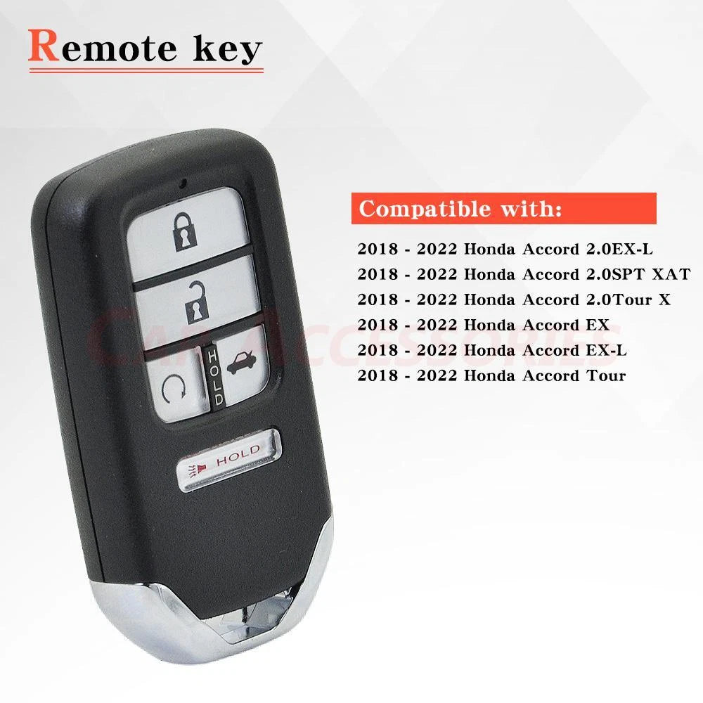 Smart Remote Key Fob for Honda Accord Civic (2018–2022) CWTWB1G0090