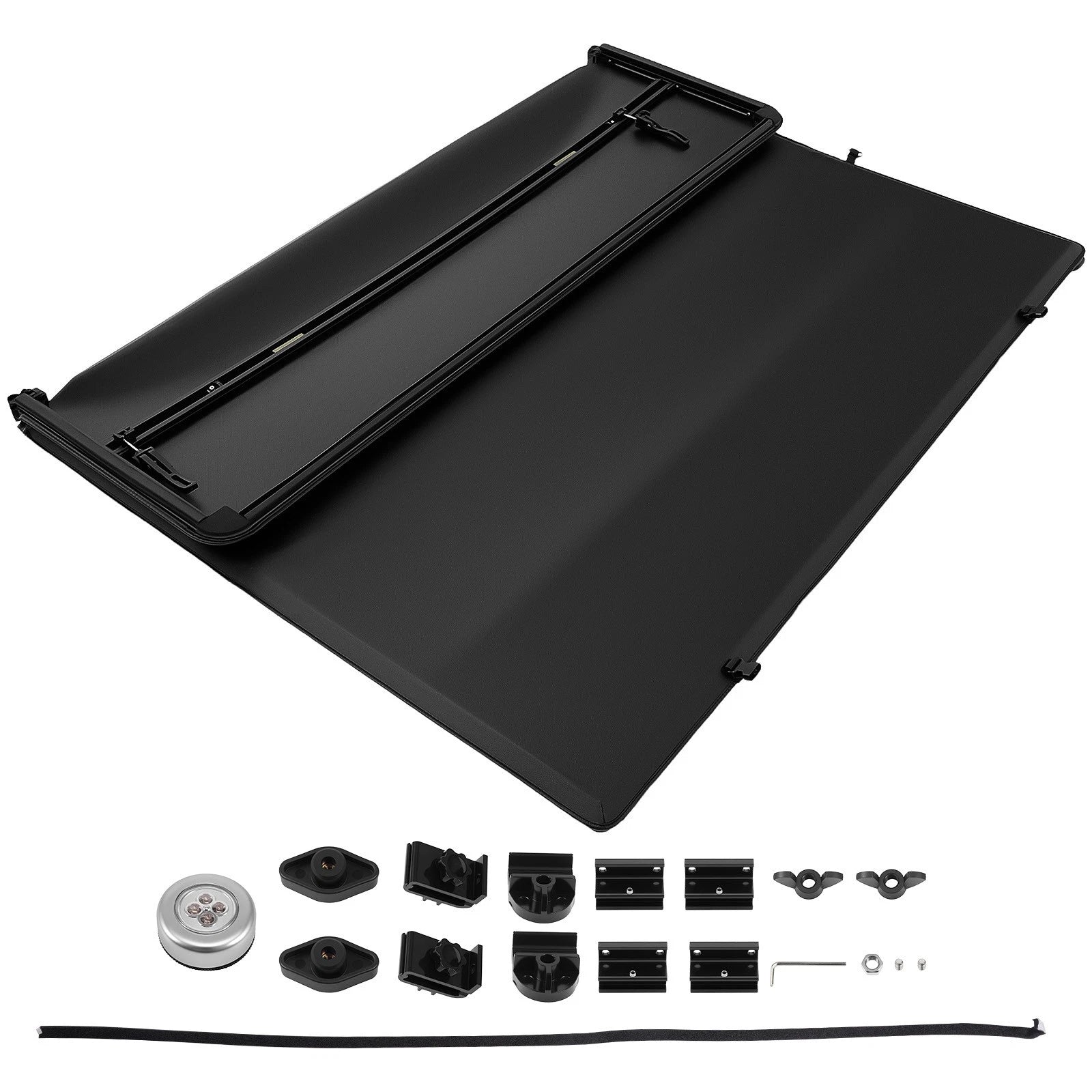 5ft Tri-Fold Tonneau Cover for Toyota Tacoma (2005–2015) Aluminum Dustproof