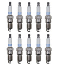 Set of 10 Denso Platinum TT Spark Plugs Gap 0.040 for Ford 6.8 V10 (2000–2008)