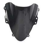 Black Carbon Fiber ABS Windshield Shield for Suzuki GSXR600 GSXR750 (2004–2005)