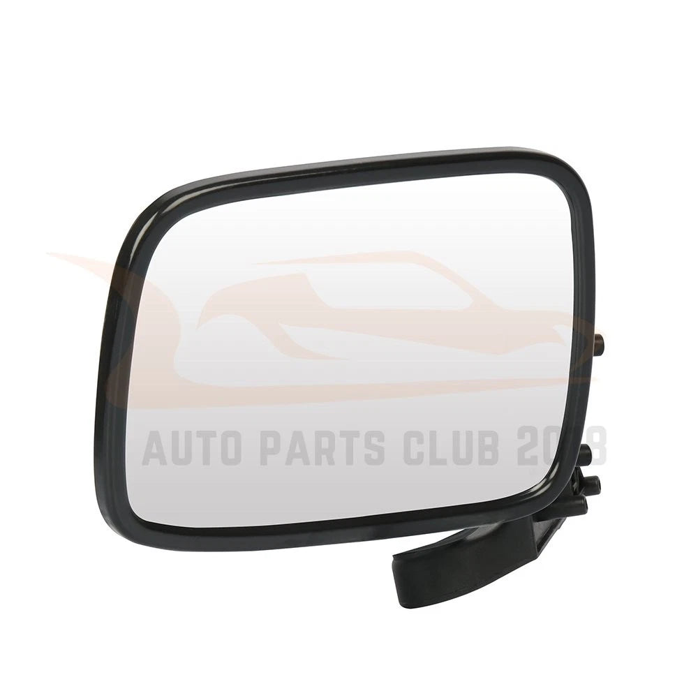 Set of 2 Chrome Manual Fold Mirrors for Mazda Pickup B2200 (1986–1993) MA1320110