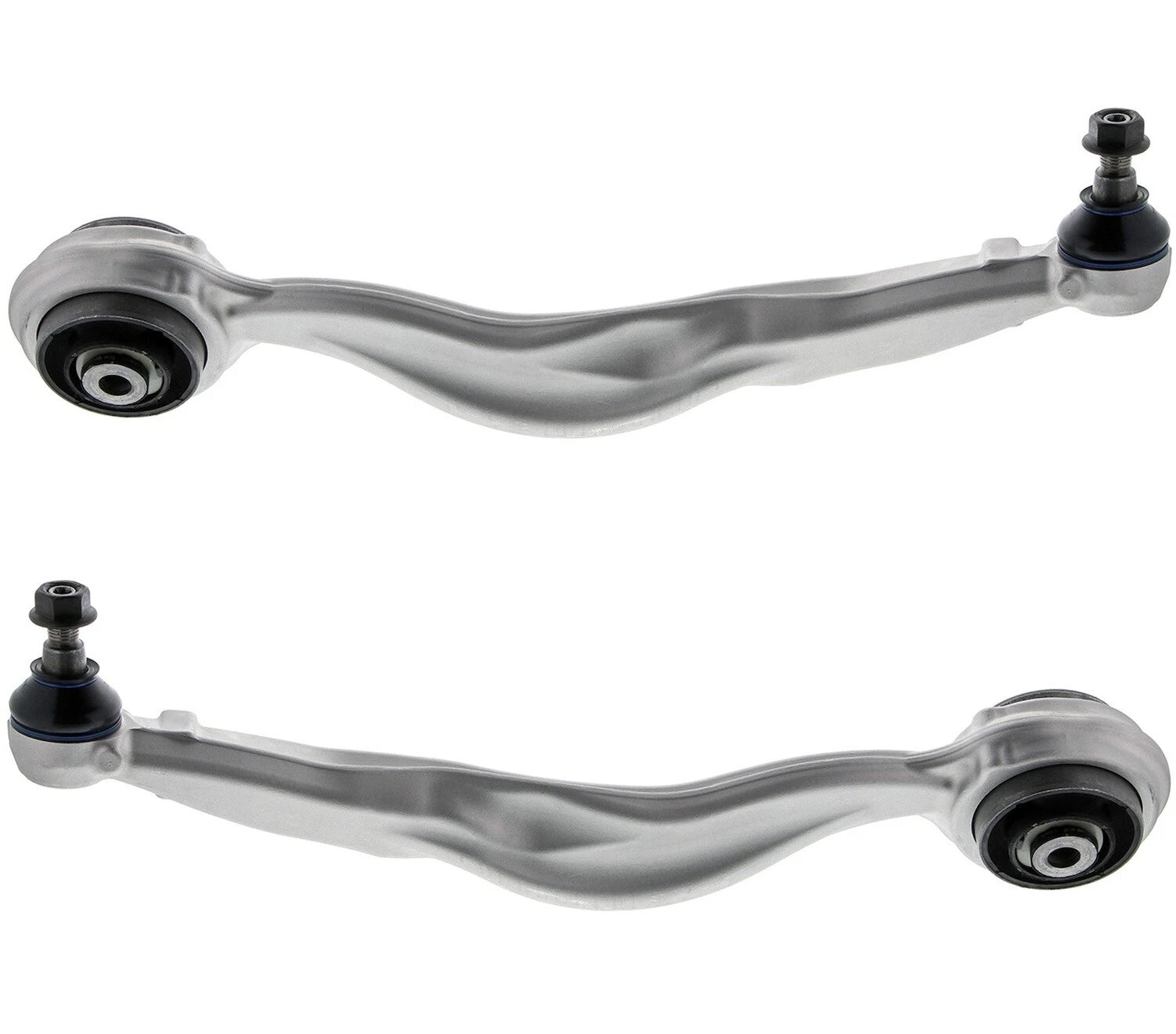 Set of 2 Front Upper Suspension Control Arm and Ball Joint for Mevotech