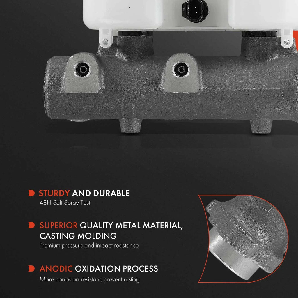 Brake Master Cylinder with Reservoir & Sensor for Silverado 2500 HD (2009-2013)