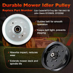 Mower Blade Spindle Idler Kit for Cub Cadet ZT1 ZT2 (2015-2023)