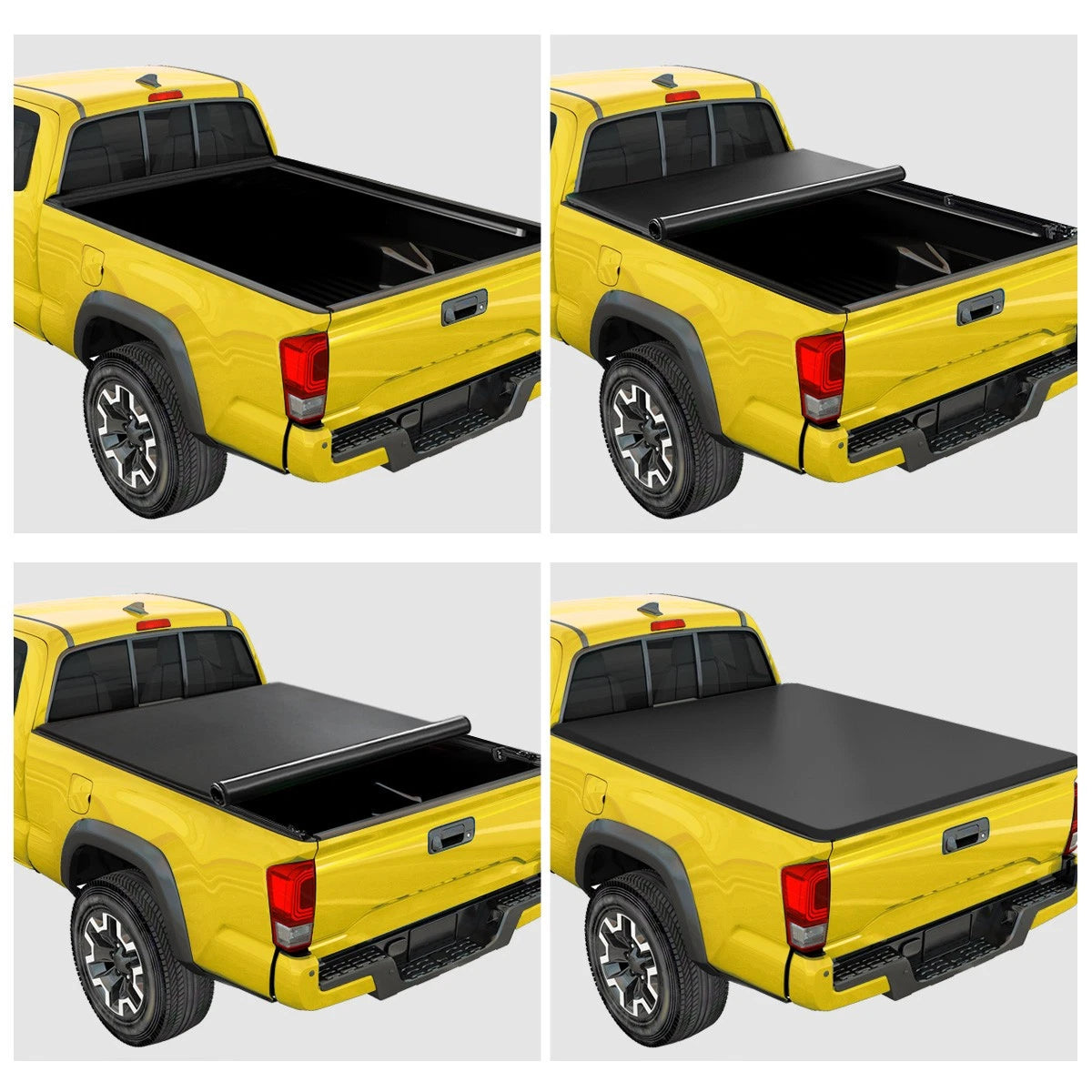 Soft Vinyl Roll Up Tonneau Cover for Ford Ranger (2019–2023)
