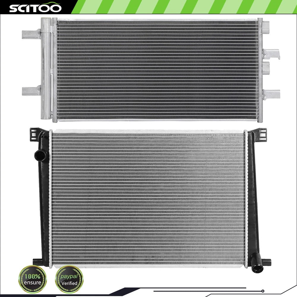 Radiator and AC Condenser Kit for Mini Cooper Convertible (2014–2015)