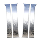 4Pc Chrome Pillar Post Covers Replacement for Chevrolet Tahoe Yukon (2007–2014)