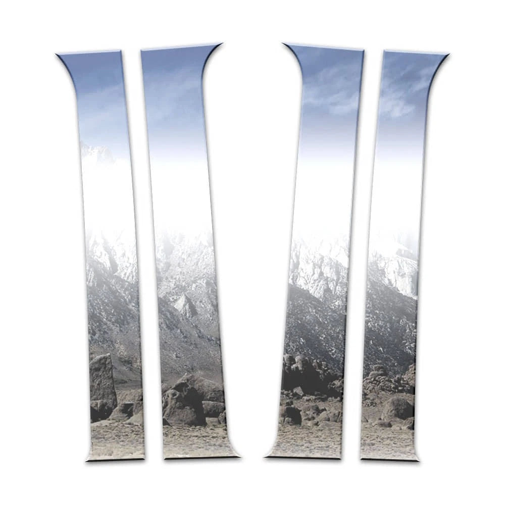 4Pc Chrome Pillar Post Covers Replacement for Chevrolet Tahoe Yukon (2007–2014)