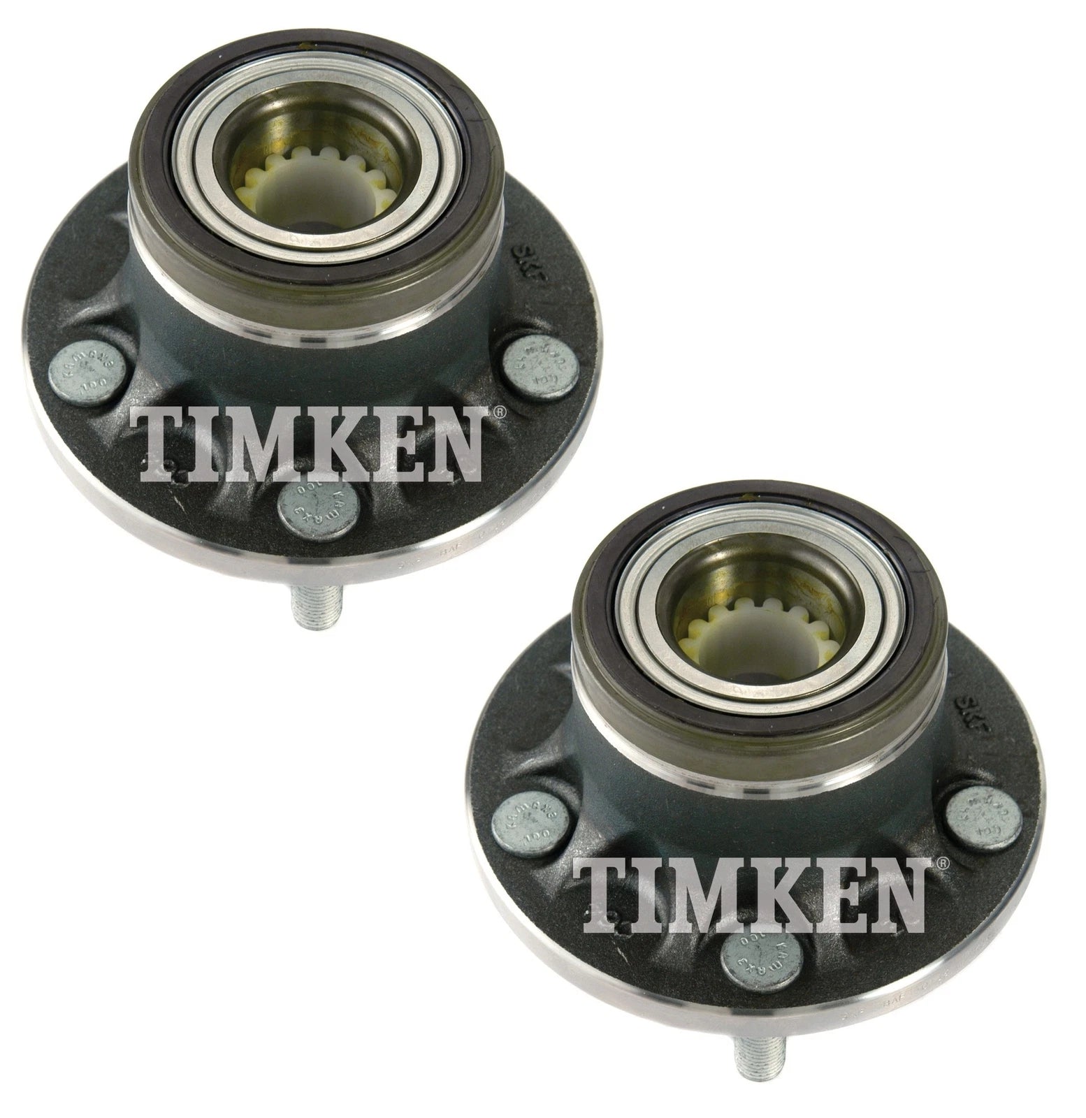 Set of 2 Rear Timken Wheel Bearing Hub Kit for Ford Transit Connect (2010–2013)