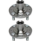 Set of 2 Wheel Hubs for Honda Civic (1992–2000) Front 4 Lug