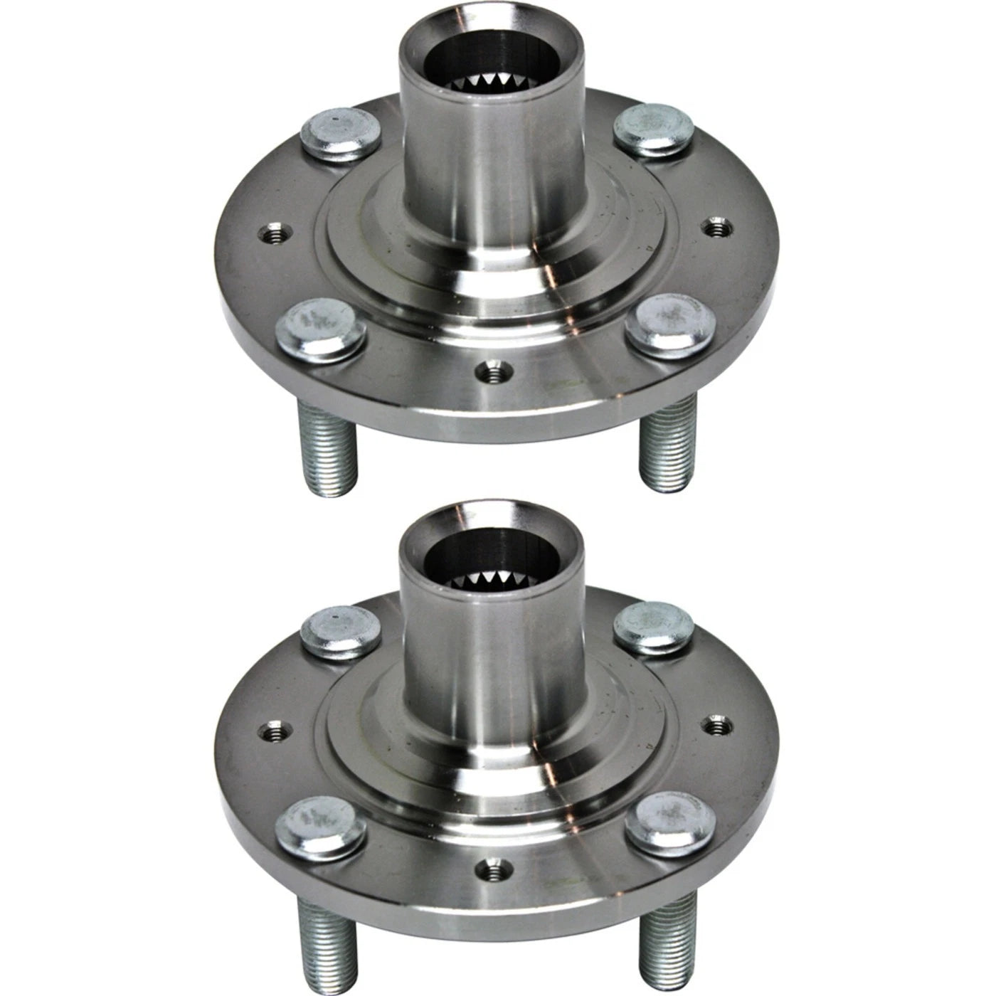 Set of 2 Wheel Hubs for Honda Civic (1992–2000) Front 4 Lug