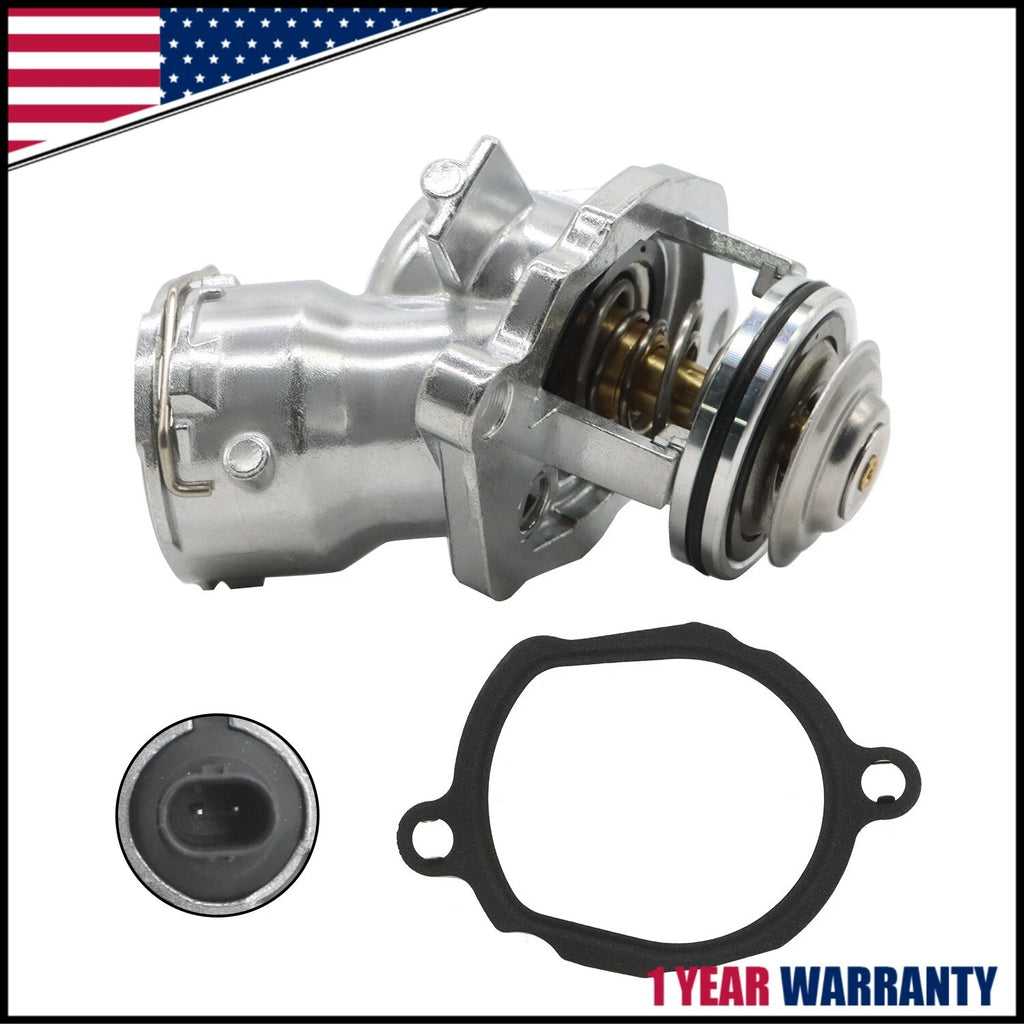 Thermostat Assembly for Mercedes-Benz C230 C300 C350 E350 ML350 R350 SLK350 (2007–2015)