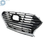 Chrome Black Front Bumper Grill for Hyundai Sonata (2018-2020)
