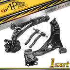 Set of 4 Front Lower Control Arm Tie Rod Ends for Mazda CX-9 (2007–2013)