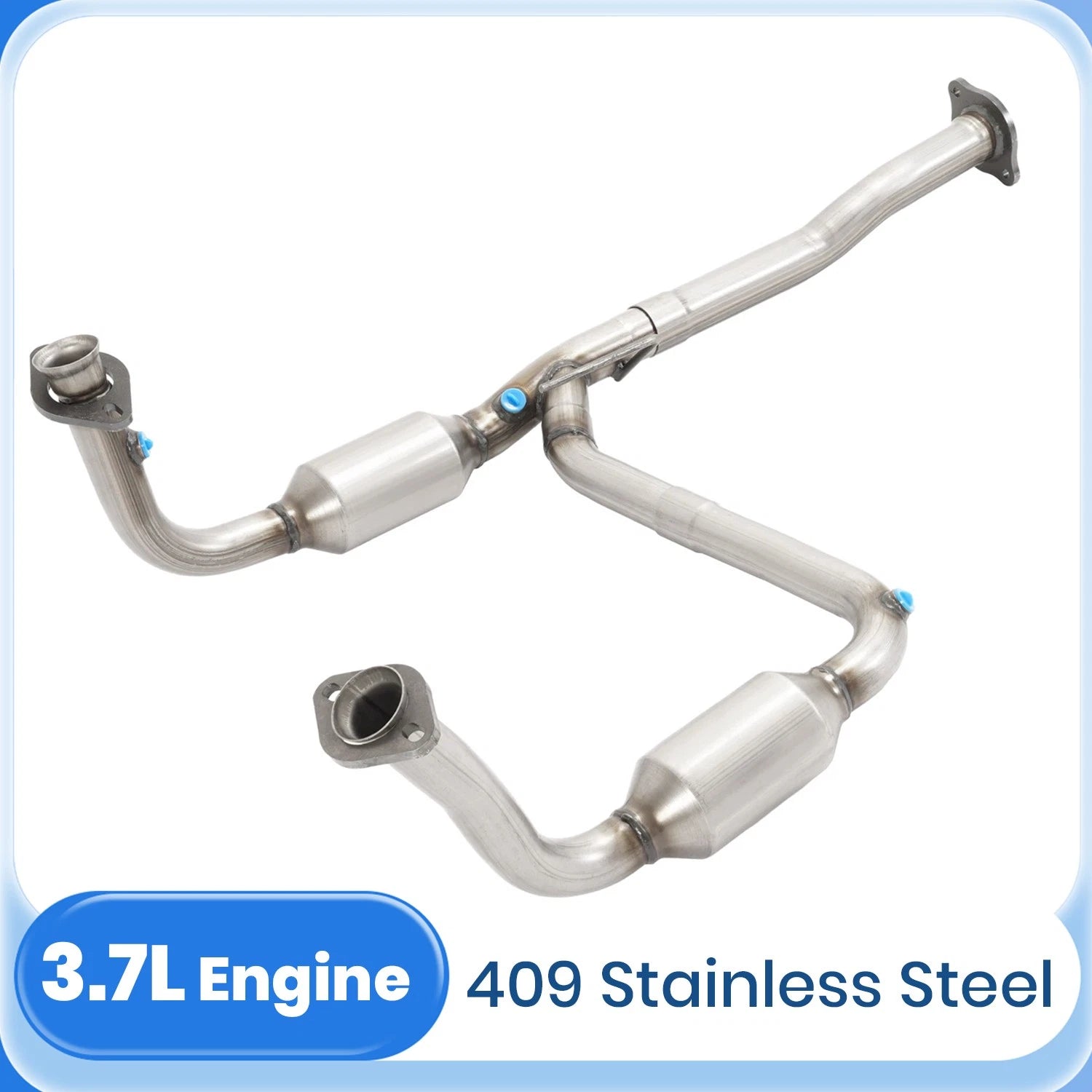 LH & RH Catalytic Converter for Jeep Liberty 3.7L (2005–2007)