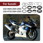 Fork Bushing Dust & Oil Seals Kit for Suzuki GSXR600 GSXR750 (2004–2005)