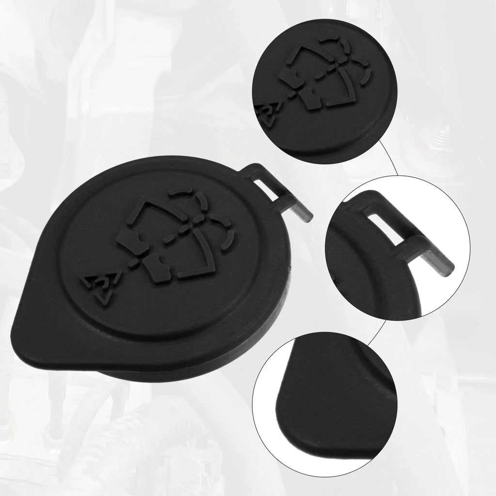 Reservoir Cap Black Windshield Washer Fluid for BMW 318i (1991-1998)