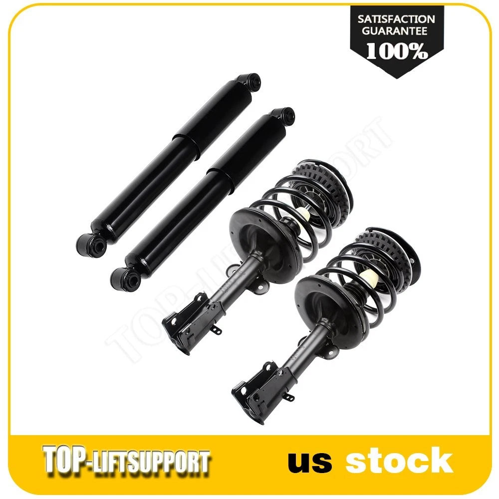 Set of 4 Complete Struts and Shocks for Dodge Caravan (2001–2007)