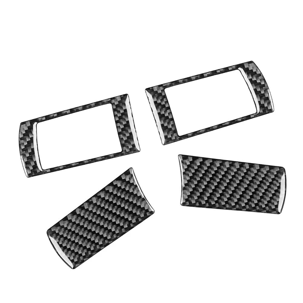 Steering Wheel Cover Trim for Chrysler 300 300C Dodge Magnum (2005–2010) Carbon Black