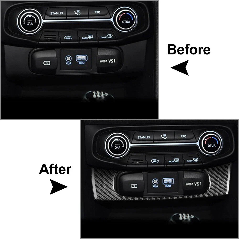 Cigarette Lighter Panel Cover Trim for Hyundai Veloster (2019-2023)
