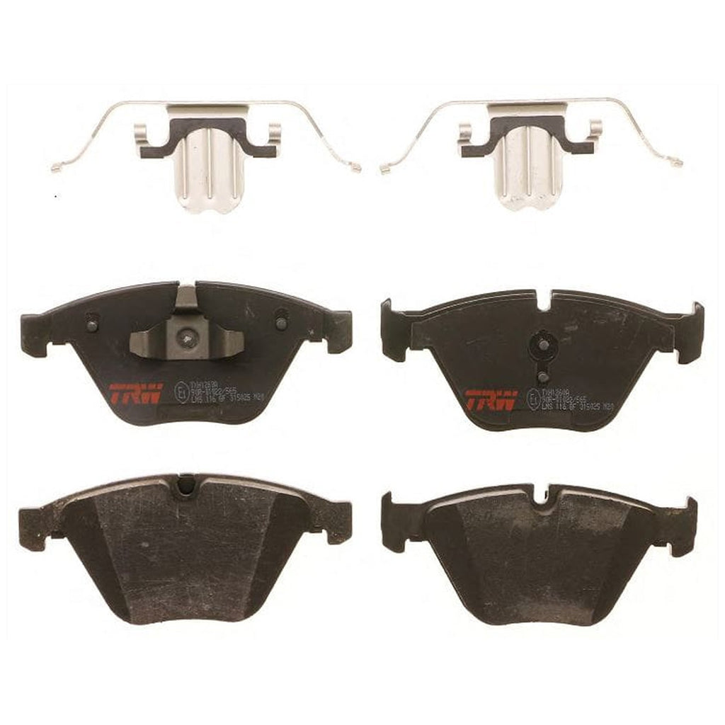 Set of 2 Brake Disc and Pad Kits for BMW 650i (2006–2010)