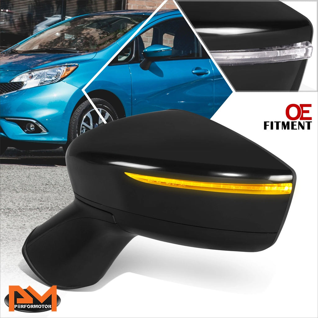 Powered Heated Side Rear View Door Mirror for Saturn Aura (2007–2009)