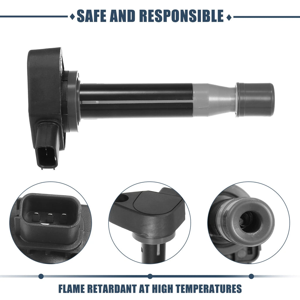 Set of 6 Ignition Coils for Honda Acura 