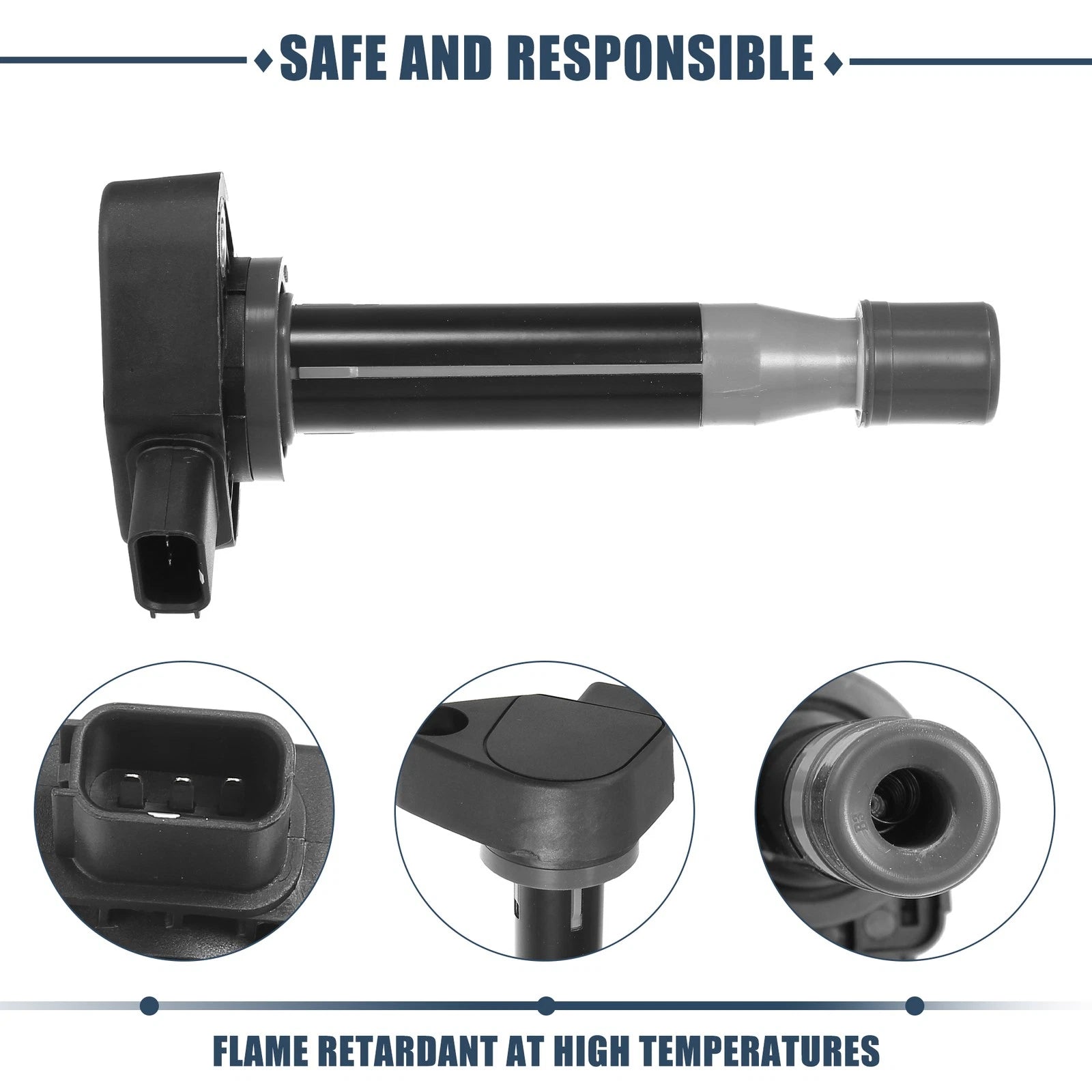 Set of 6 Ignition Coils for Honda Acura 
